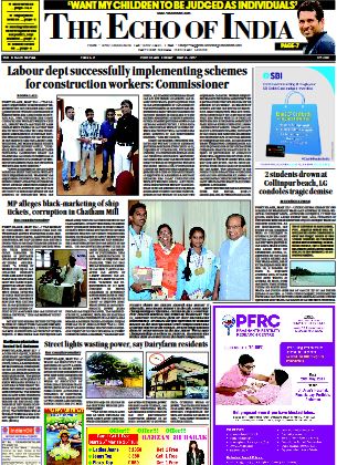Read Echo of India Newspaper