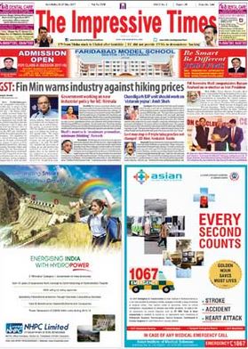 Read Impressive times Newspaper