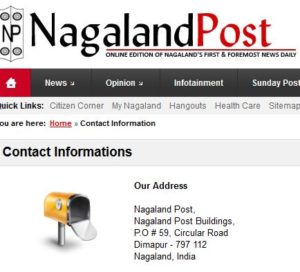 Read Nagaland Post Newspaper