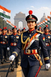 Simran Bala Republic Day Parade