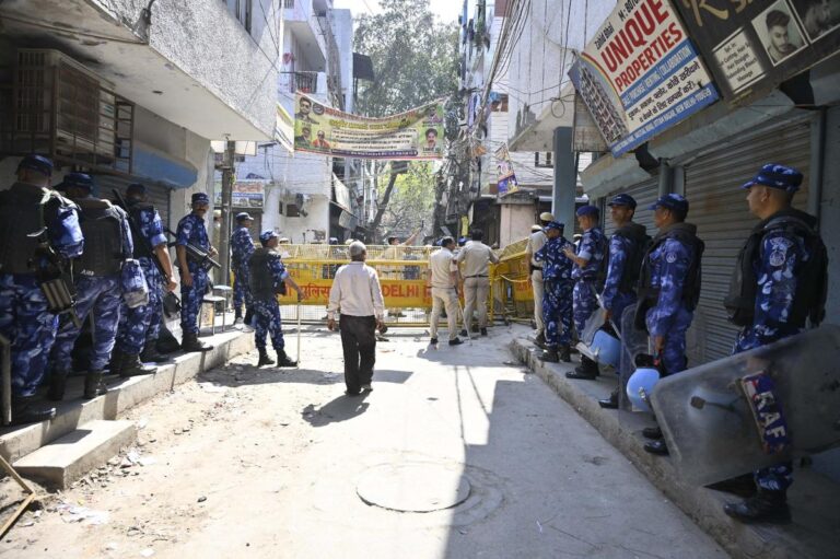Delhi police deployed in Uttam Nagar after Holi clash incident