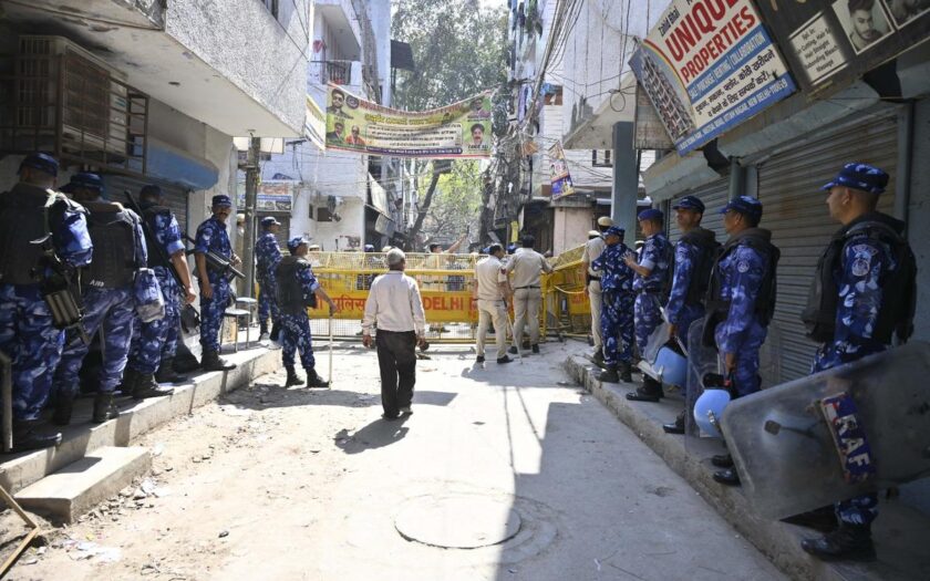 Delhi police deployed in Uttam Nagar after Holi clash incident