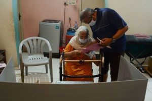 Postal voting process in Erode district for senior citizens and disabled voters