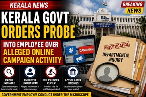 Kerala government launches investigation into employee over alleged online campaign controversy