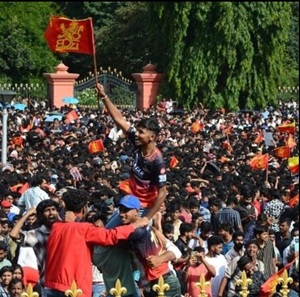 Royal Challengers Bengaluru fans celebrating IPL 2026 title victory while authorities enforce safety measures and restrict large public gatherings in Bengaluru