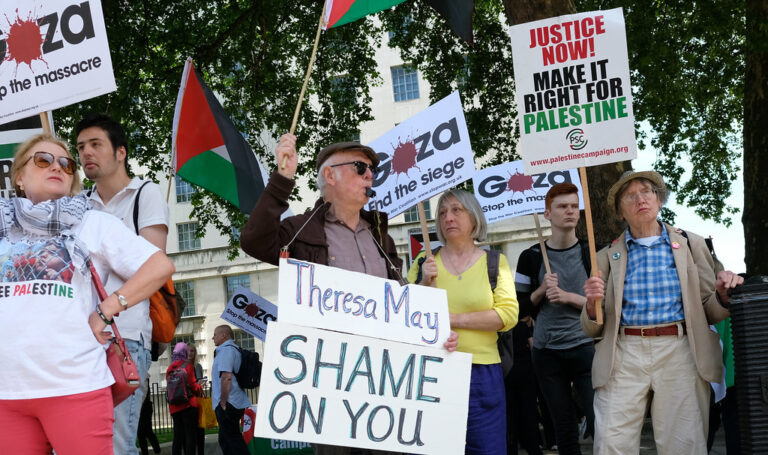 Shame on May for Welcoming Netanyahu
