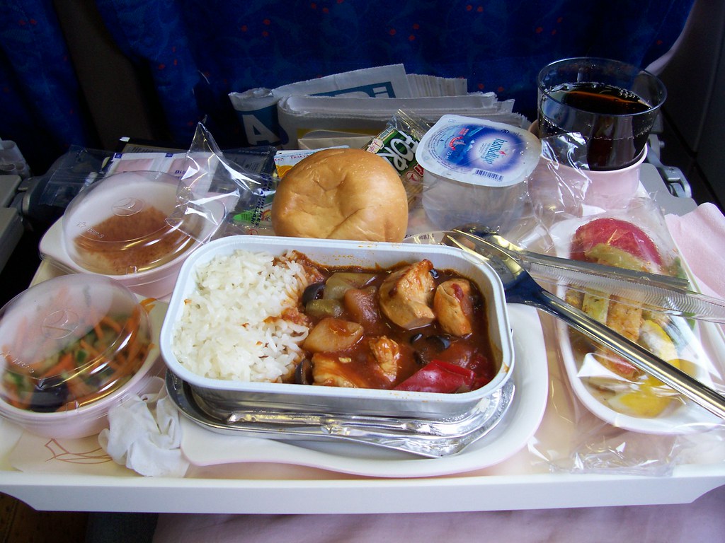 Turkish Airlines economy meal